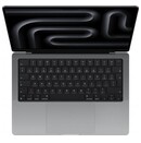 Laptop Apple MacBook Pro 14.2" Apple M3 M3 (10 rdz.) 8GB 512GB SSD M.2 macOS szary