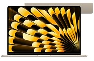 Laptop Apple MacBook Air 15.3" Apple M2 M2 (10 rdz.) 8GB 256GB SSD macOS Ventura księżycowa poświata