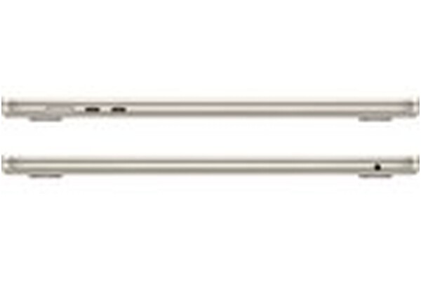 Laptop Apple MacBook Air 15.3" Apple M2 M2 (10 rdz.) 8GB 256GB SSD macOS Ventura księżycowa poświata