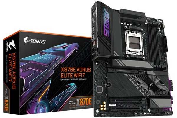 Płyta główna GIGABYTE X870E Aorus Elite WiFi Socket AM5 AMD X870E DDR5 ATX