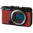 Aparat bezlusterkowy Panasonic S9 - czerwony