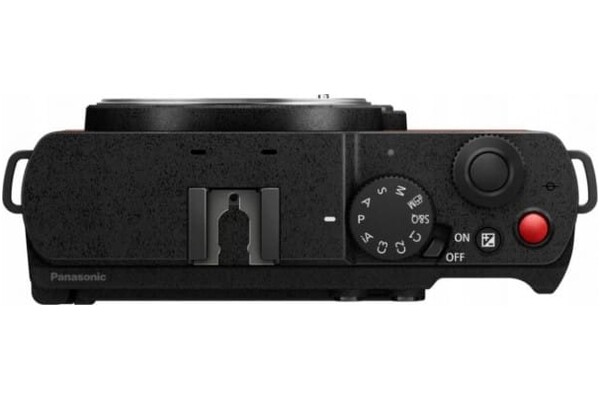 Aparat bezlusterkowy Panasonic S9 - czerwony