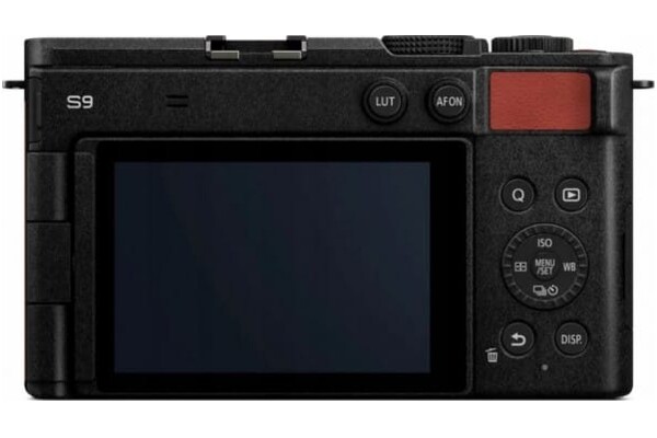 Aparat bezlusterkowy Panasonic S9 - czerwony