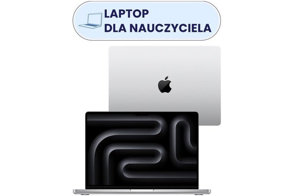 Laptop Apple MacBook Pro 14.2" Apple M3 Max M3 Max (30 rdz.) 36GB 1024GB SSD macOS Sonoma srebrny