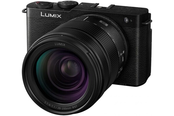 Aparat bezlusterkowy Panasonic S9 - czarny + 28-200