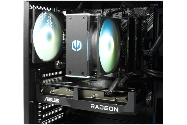 KOMPUTRONIK B04 Infinity AMD Ryzen 5 16GB DDR4 AMD Radeon RX 6600 8GB 1000GB SSD brak