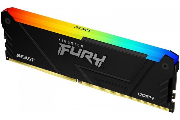 Pamięć RAM Kingston Fury Beast RGB 8GB DDR4 3200MHz Z radiatorem 16CL