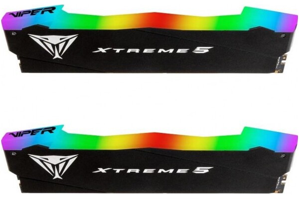 Pamięć RAM Patriot Viper Xtreme RGB 16GB DDR5 7800MHz Z radiatorem 1.45V 38CL