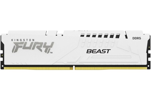 Pamięć RAM Kingston Fury White Beast 32GB DDR5 6000MHz Z radiatorem 1.35V 36CL