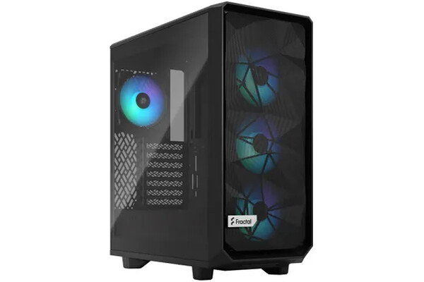 Obudowa PC Fractal Design Meshify 2 Lite Compact TG Light Midi Tower czarny