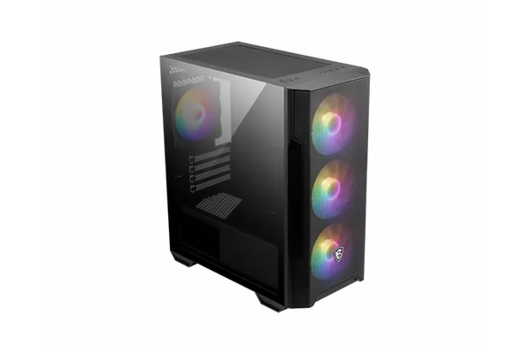 Obudowa PC MSI M100R MAG Forge M100R Midi Tower Czarno-przezroczysty