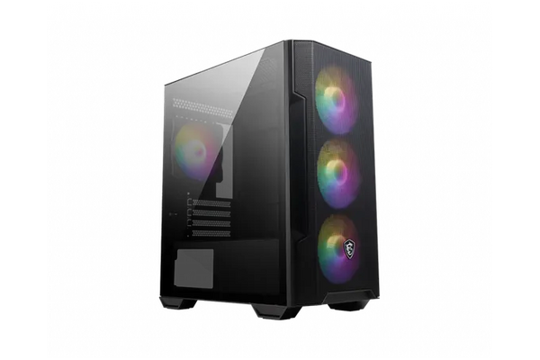 Obudowa PC MSI M100R MAG Forge M100R Midi Tower Czarno-przezroczysty