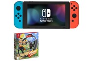 Konsola Nintendo Switch czarny + Ring Fit Adventure + Kontroler Switch