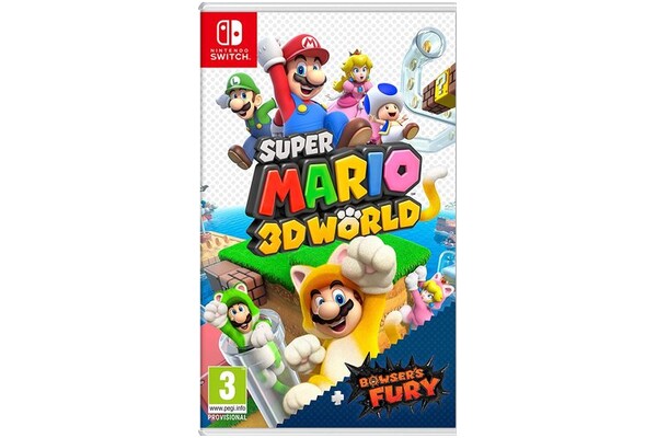 Konsola Nintendo Switch OLED biały + Super Mario 3D World