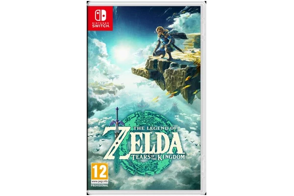 Konsola Nintendo Switch OLED niebiesko-czerwony + The Legend of Zelda