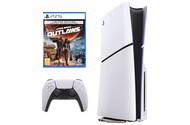 Konsola Sony PlayStation 5 Slim biało-czarny + Star Wars Outlaws - Limited Edition Gra PS5