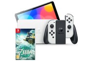 Konsola Nintendo Switch OLED biały + The Legend of Zelda