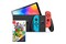 Konsola Nintendo Switch OLED niebiesko-czerwony + Super Mario 3D World