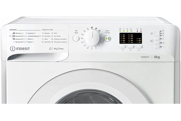Pralka INDESIT MTWSA61053WPL 6.0kg