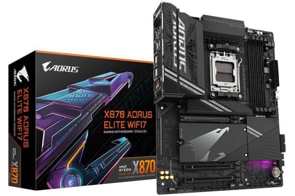 Płyta główna GIGABYTE X870 Aorus Elite WiFi Socket AM5 X870 DDR5 ATX