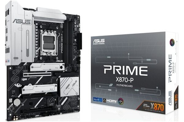 Płyta główna ASUS X870-P Prime Socket AM5 AMD X870 DDR5 ATX