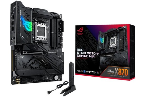 Płyta główna ASUS X870-F Rog Strix Gaming WiFi Socket AM5 AMD X870 DDR5 ATX