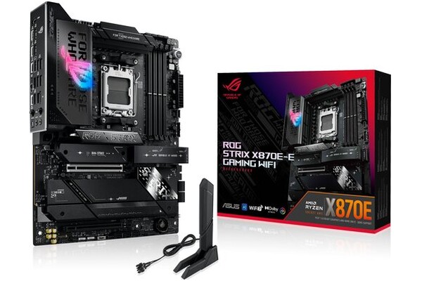 Płyta główna ASUS X870E-E Rog Strix Gaming WiFi Socket AM5 AMD X870 DDR5 ATX
