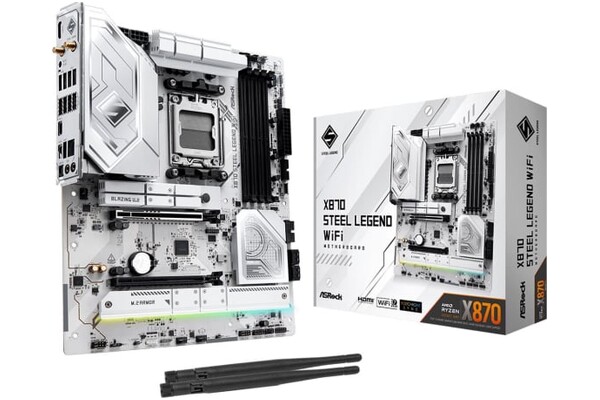 Płyta główna ASrock X870 Steel Legend WiFi Socket AM5 X870 ATX