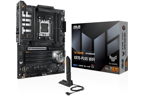 Płyta główna ASUS X870 Plus TUF Gaming WiFi Socket AM5 AMD X870 DDR5 ATX