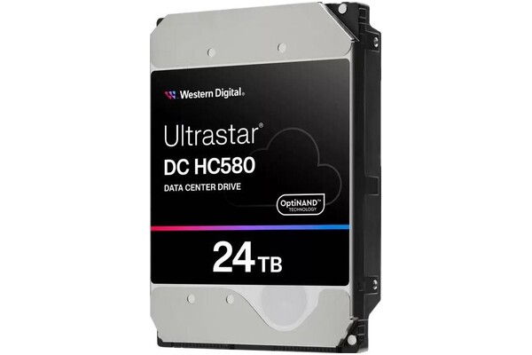 Dysk wewnętrzny WD HC580 Ultrastar HDD SATA (3.5") 24TB