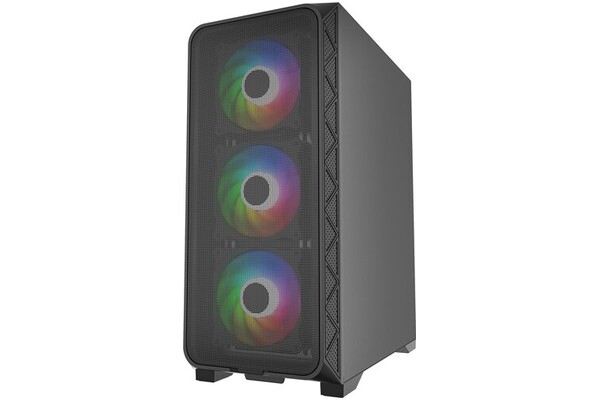Obudowa PC Gembird Fornax M200 Midi Tower czarny