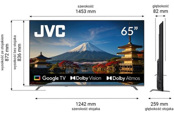 Telewizor JVC LT65VG7400 65" 4K Ultra HD