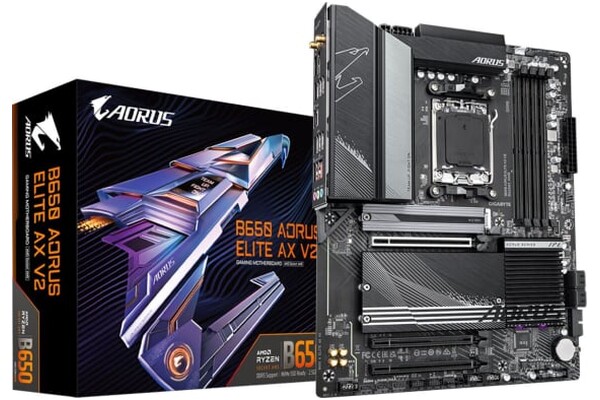 Płyta główna GIGABYTE B650 Aorus Elite AX V2 Socket AM5 AMD B650 ATX