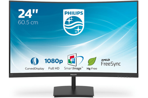 Monitor 23.6" Philips 241E1SC/00