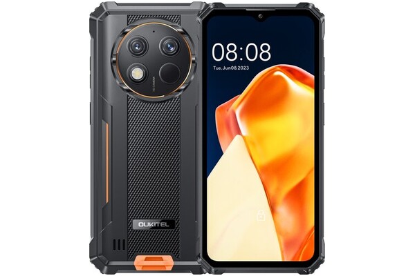 Smartfon OUKITEL WP 28 czarno-pomarańczowy 6.52" 4GB/128GB