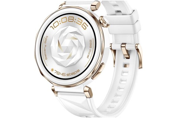 Smartwatch Huawei Watch GT 5 Active Pro 1.32" biało-złoty