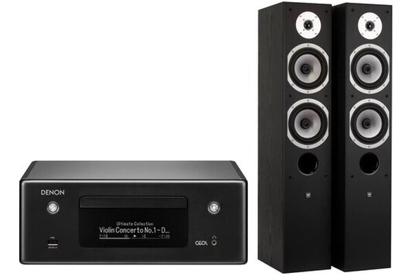 Zestaw kina domowego Denon CeolN10 2.0 130W czarny