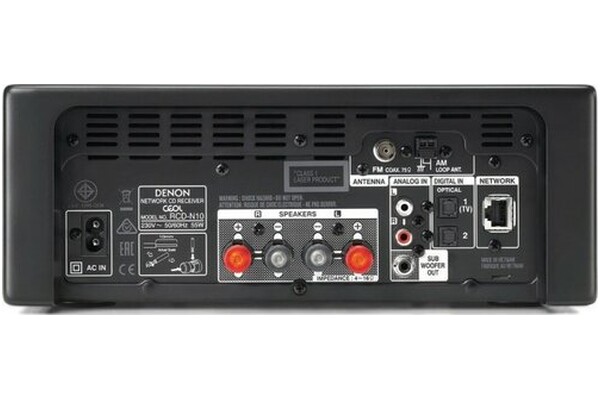 Zestaw kina domowego Denon CeolN10 2.0 130W czarny