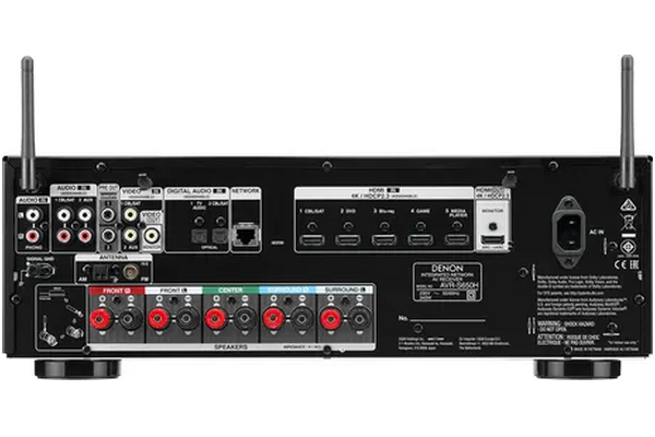 Zestaw kina domowego Denon HTSS650H 5.0 czarny