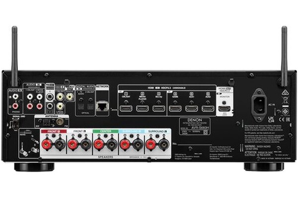 Zestaw kina domowego Denon HTSS660H 5.2 675W czarny