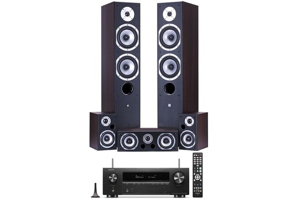 Zestaw kina domowego Denon HTSX1700 7.2 560W czarny