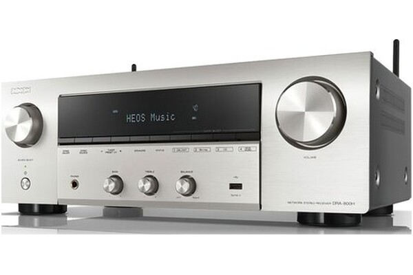 Zestaw kina domowego Denon DRA800H 2.1 200W srebrny