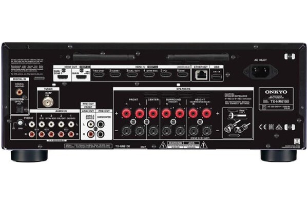 Zestaw kina domowego Onkyo TX-NR6100 7.2 czarny