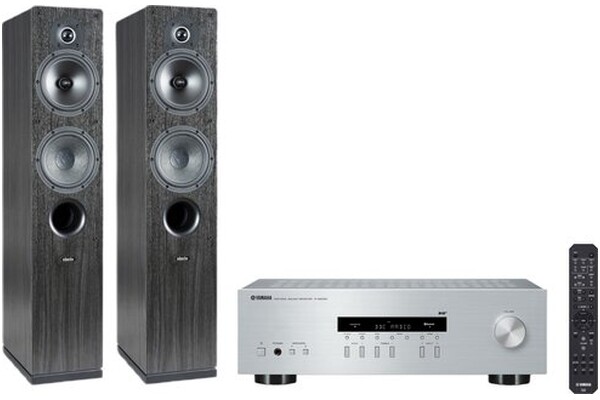 Zestaw kina domowego Yamaha RS202D 2.1 srebrny