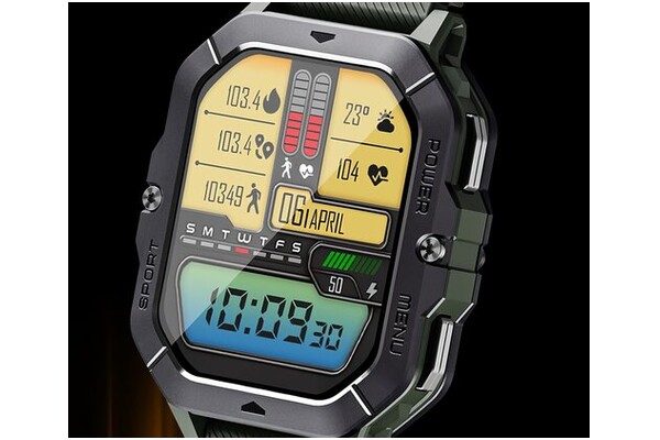 Smartwatch CUBOT C28 2.02" czarny