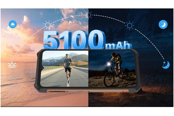 Smartfon CUBOT King Kong Es czarny 6.58" 6GB/128GB