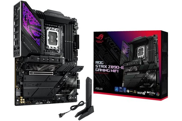 Płyta główna ASUS Z890-E Rog Strix Gaming WiFi Socket 1851 Intel Z890 DDR5 ATX