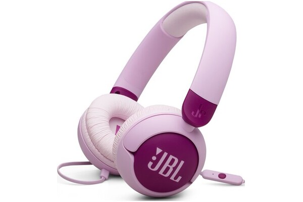 Słuchawki JBL JR320 Nauszne Przewodowe fioletowy