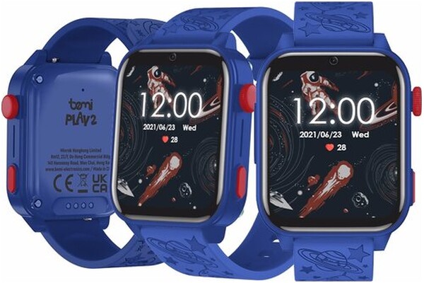 Smartwatch Bemi Play 1.85" granatowy