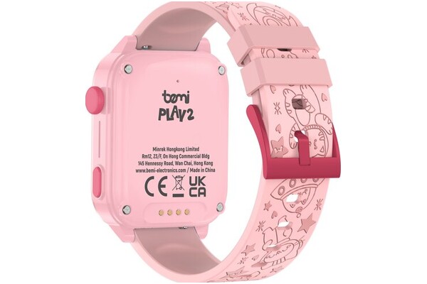 Smartwatch Bemi Play 1.85" różowy